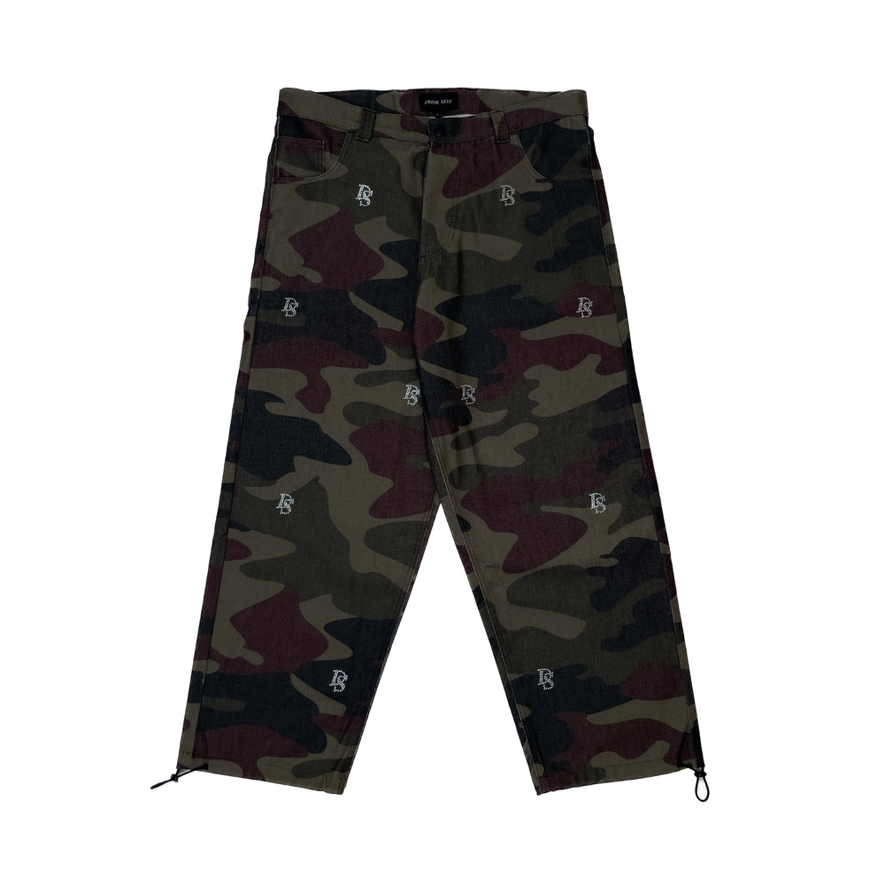 Vintage Camo Pant ''Silver Diamonds''