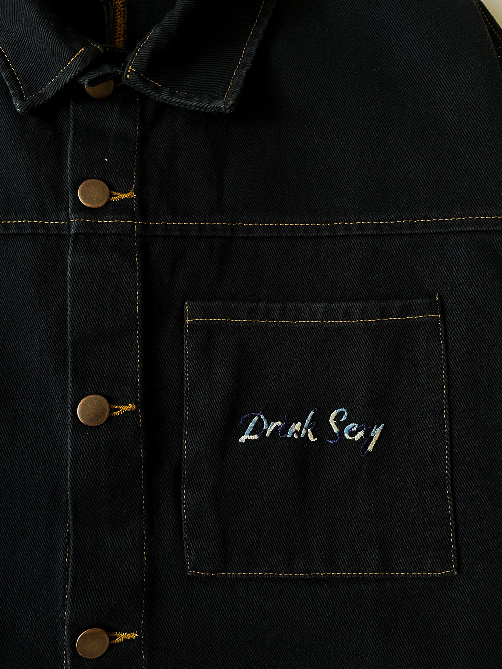 NAVY JEANS JACKET