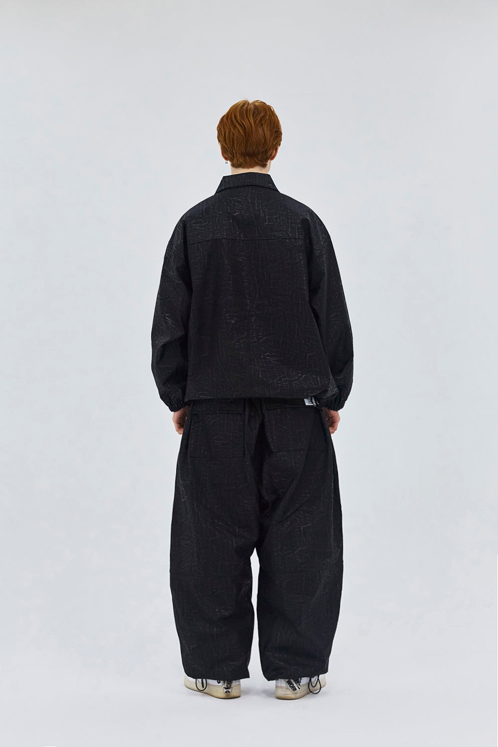 DS x BSRBT Leather Snow Pant Black