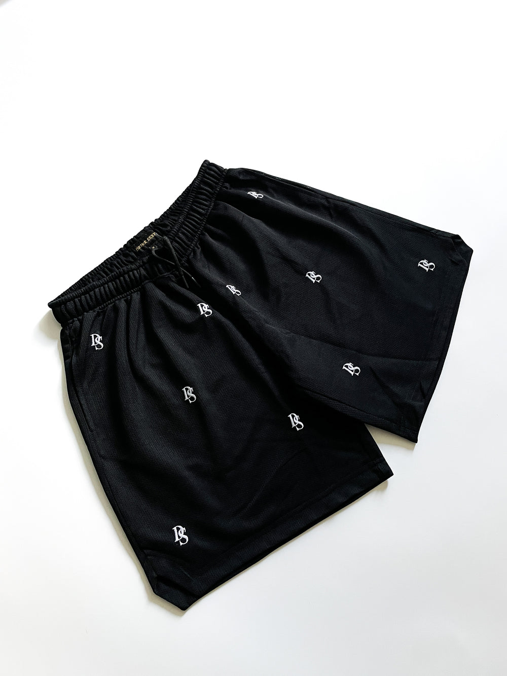 Black Shorts ''Overall DS embroideries''