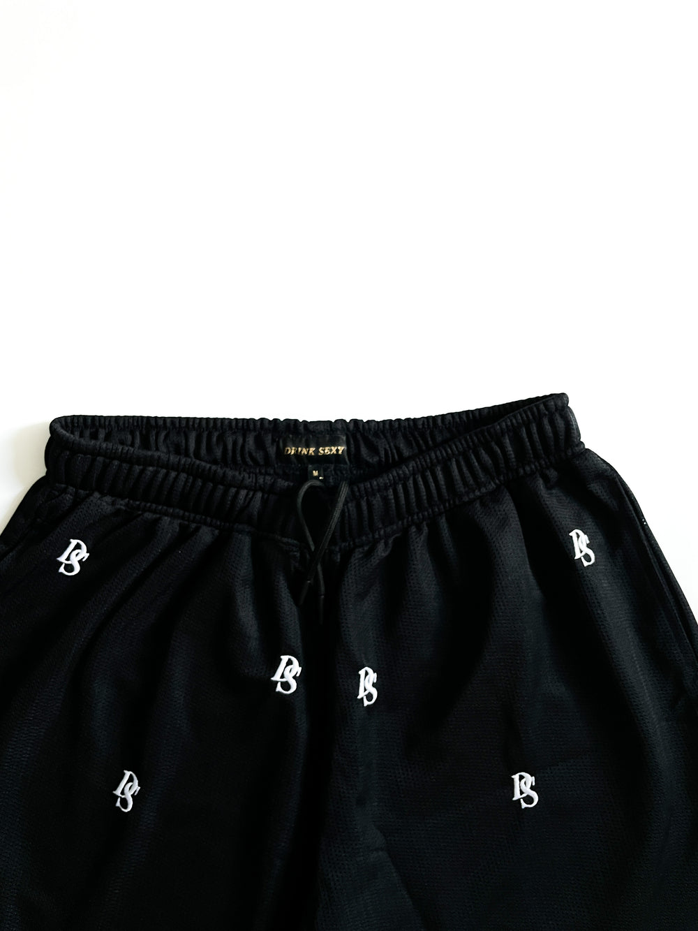 Black Shorts ''Overall DS embroideries''